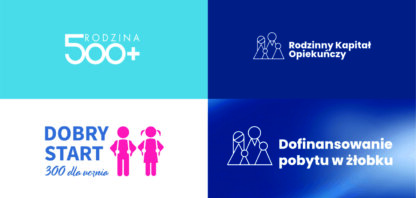 Wnioski 500+, RKO, Dofinansowanie pobytu w żłobku i Program Dobry Start w eSKOK