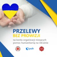 Darmowe przelewy dla organizacji humanitarnych na pomoc Ukrainie