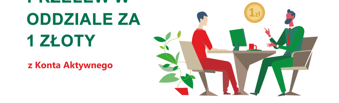 Przelew za 1 zł