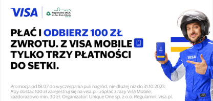 Płać swoją kartą Visa SKOK